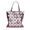 Geometric waterdrop pattern handbag vegan leather handbag crossbody shoulder bag fashion handbag