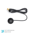 Base de antena magnética extra grande Conector SMA Cable coaxial de 6.5 pies para celular 3G / 4G / LTE, radio de jamón, antena GPS