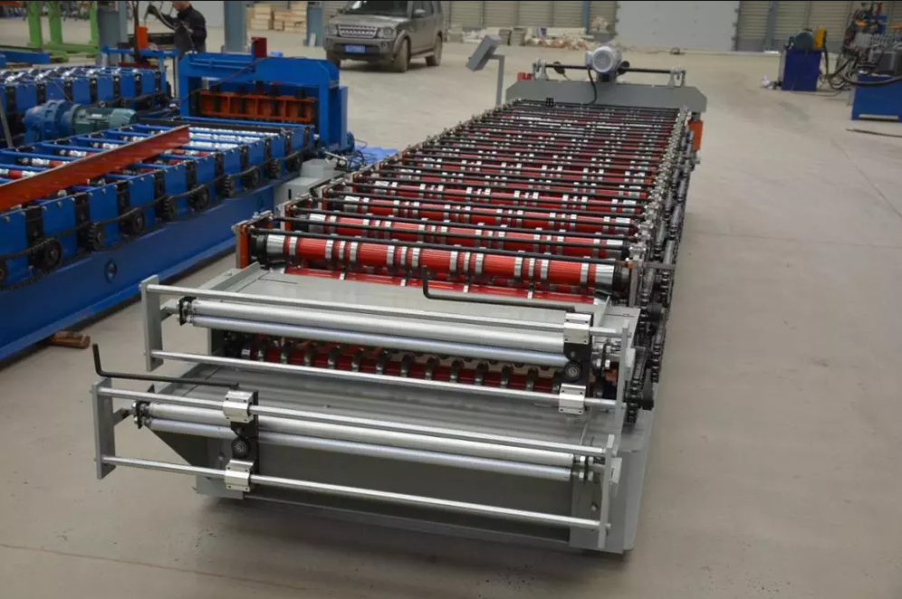 automatic double layer cold roll forming machine