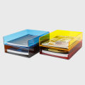 Acrylic Stacking Letter Tray Colored