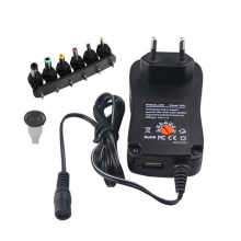 Cargador con adaptador de CA universal de 30 W para LED / CCTV