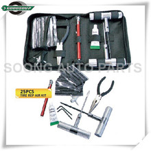 25 Stück Auto Reifen Reparatur Kits Tubeless Reifen einfügen Tools Kit