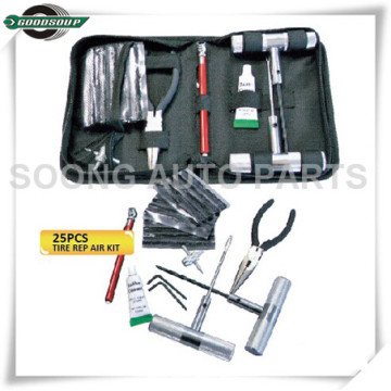 25 PCS Car Tyre Repair Kits Tubeless Tire Insert Tools Kit