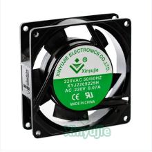 Ar de alto fluxo de rolamento de esferas 92mm 92X92X25mm AC ventilador de refrigeração