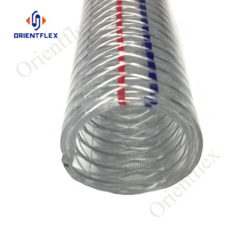 pvc anti-chemical steel wire hose for fuel station