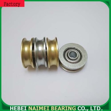 Cheap roller bearing pulley U groove