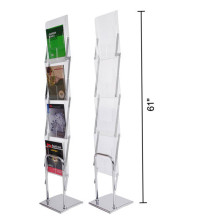 Acrylic Display Rack brochure holder A4