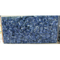 Plaque de sodalite bleue translucide ou non translucide