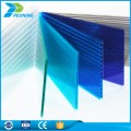 Cheap honeycomb hollow for roof china Manufacturer multiwall colorful ge price 100% lexan 20mm polycarbonate sheet