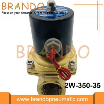 Válvula solenoide de latón 2W-350-35