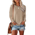 Women Casual Loose Long Sleeve Top