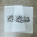 100% biodegradable double frosted slider zip lock bag for apparel with own logo printing