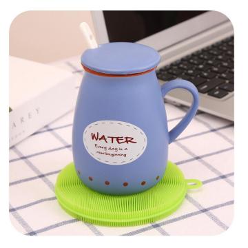 Bottle Mat Heat-resistance Pot Scrubber Silicone Cleaning Brush