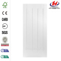 24 in. x 80 in. Saddlebrook Smooth 1-Panel Plank Hollow Core Primed Composite Interior Door Slab    Quality Assured