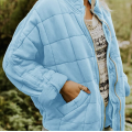 Womens Winter Dolman Long Sleeve Coat