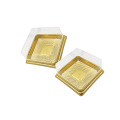 Diposable Cheap Small Square Plastic Cake Box