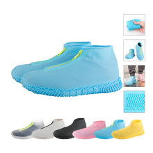 Reusable Silicone Waterproof Zipper Shoe Covers