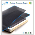 Alta qualidade moda banco de energia solar 20000mAh carregador celular solar