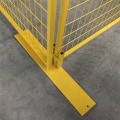 removable outdoor temporary construction fencing panels