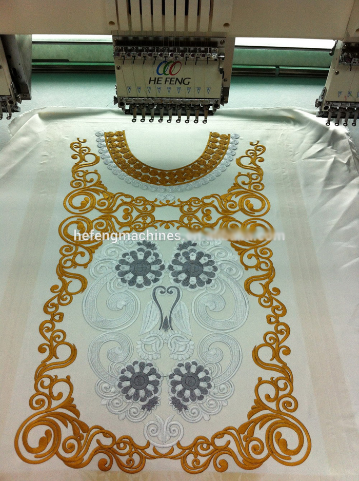 flat embroidery machine