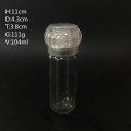 FDA High Quality Glass Salt and Pepper Spice Grinder Bottle with Cap