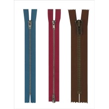 New design fashion big metal zipper for jeans wholesale