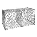 PVC Boîte de gabion de filet en mailles en revêtement en PVC