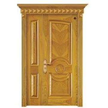 Commercial Interior Wood Door with Carving