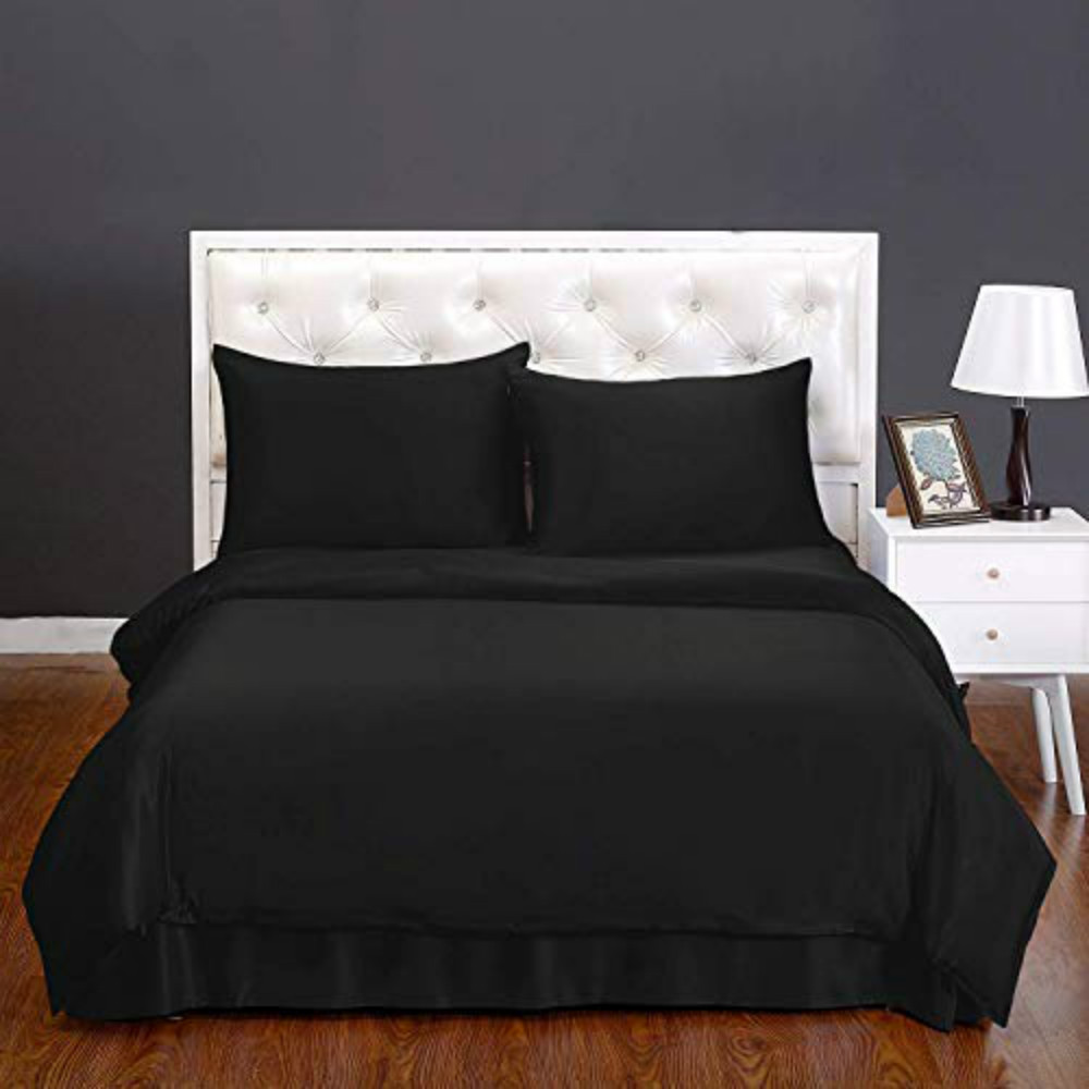 Black Bedding Set Full Size