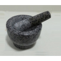 Granit Stein Mörser und Pestles Hersteller aus China Größe 13X9cm
