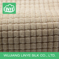 plush corduroy and microfiber polyester fabric for covering sofa cushions