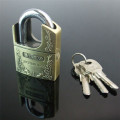 Zinc Alloy Shackle Protected Atom Padlock Accept Customize