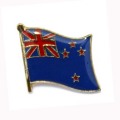 Fashion New Zealand Flag Stick Hat Brooch Pin