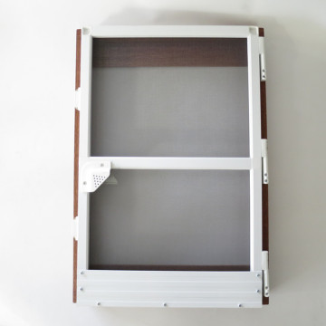 Aluminium Fixed frame screen door with sealing strip