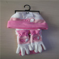 kids gloves hat and scarf set