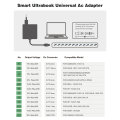 Kfd 45W Universal Ultrabook DC Adapter Adapter Carregador de parede