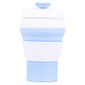 Nouveaux articles de tasse de café de silicone de pliage faite sur commande se pliante de silicone