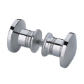 Solid Brass Back-to-Back Bathroom Door Knobs