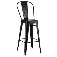 Restaurant Metal Tolix Arm Bar Chair High Back