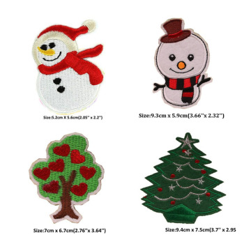 Christmas Festival Iron-on Embroidered Patch