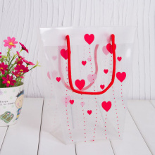 Plastic Shopping Bag with Custom Size and Logo