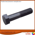 Black Oxide Mild Steel Half Threaded Hex Bolts