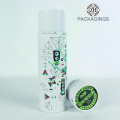 Custom white round tube gift box/round packaging