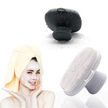 Custom Food Grade Silicone Facial Cleansing Brush