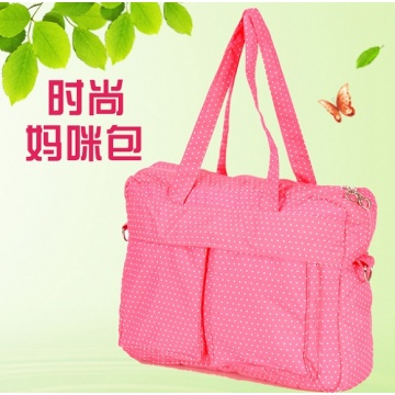 Lovely DOT Printing Practical Multifunction Mummy Bag