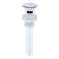 Becken Wasserhahn Push Button Runde Pop-up Drain