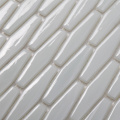 Mosaic White Diamond Glass Art Wall Bathroom Brick