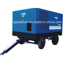 Electric Driven Construction Portable High Pressure Screw Air Compressor (PUE90-13)