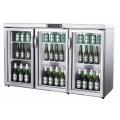 Double Glass Door Beer Cold Drink Display Cooler