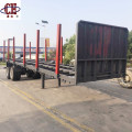 Log Wood Transport  Loader Transport Semi Trailer